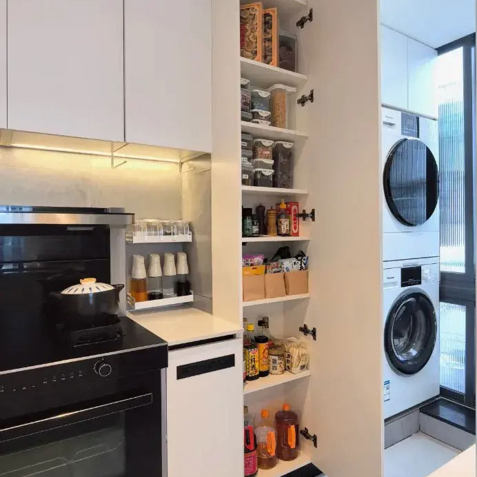 thin kitchen cabinet