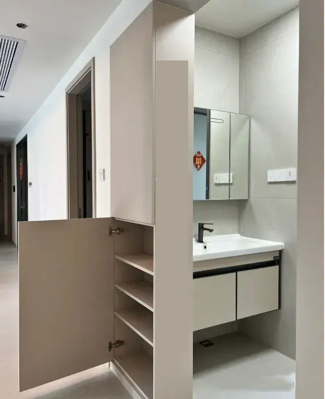 dry partition cabinet