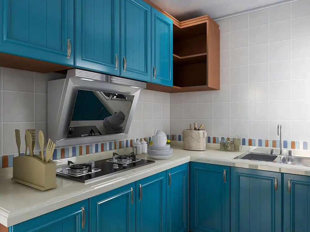 blue-kitchen-cabinet