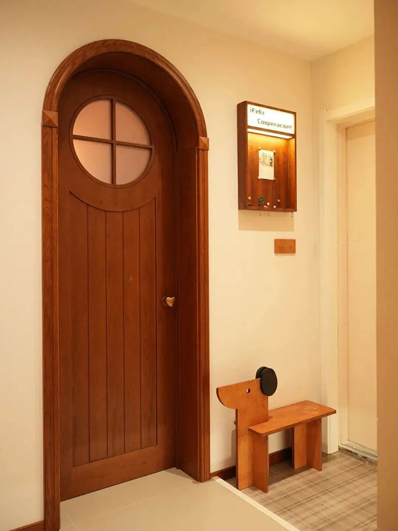 Fairy-Tale Arched Door