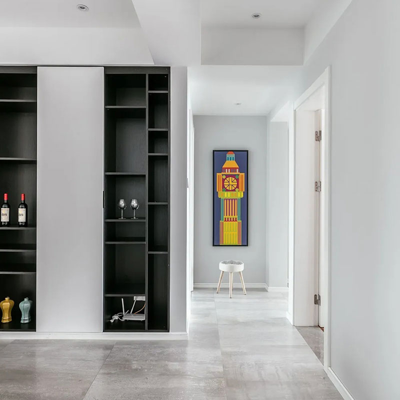 Hallway painting decor