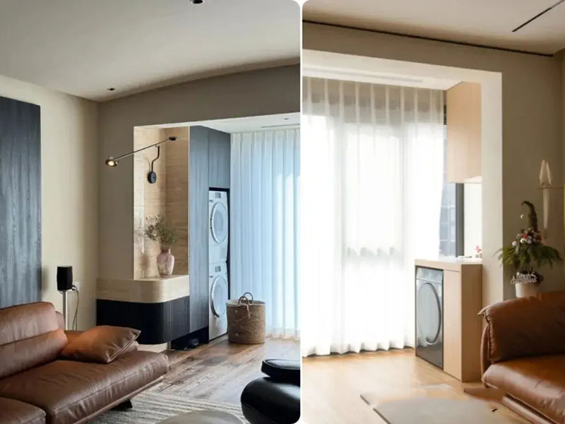 Laundry cabinet design