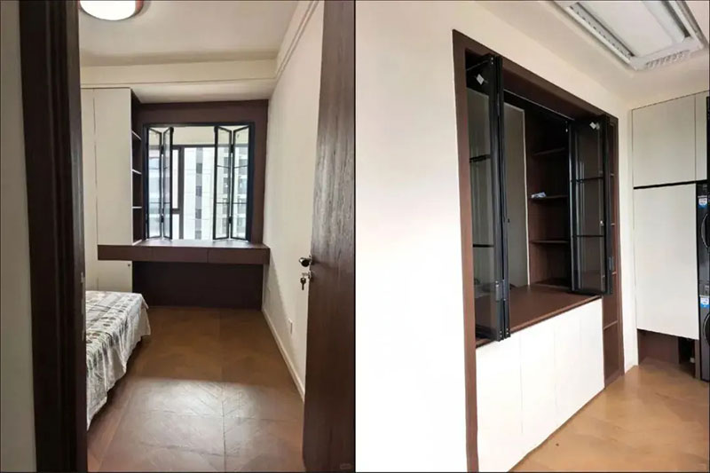 Sliding door conversion